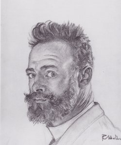 Parisian Self-Portrait by Ferdinand Hodler